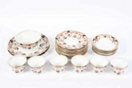 A late 19th century Balmoral China part tea service,