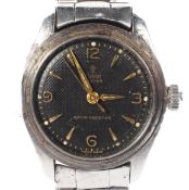 A vintage gentleman's Tudor oyster shock resisting wristwatch,