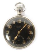 A Rolex British military pocket watch, GS Mk II, A137K, caliber 540,