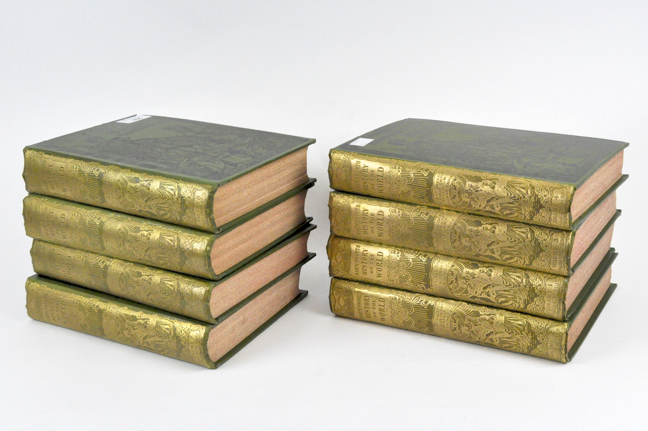 Eight volumes of 'Harmsworth History of the World', published at Carmelite house, London, - Image 2 of 2