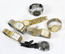 A collection of gentlemens' wrist watches, including ones by Sekonda, Accurist, Time, Timex, Rotary,