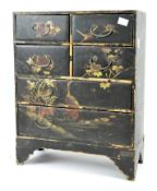 A chinoiserie table cabinet,