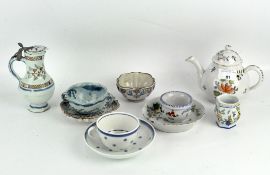 A collection of Eastern European ceramics,