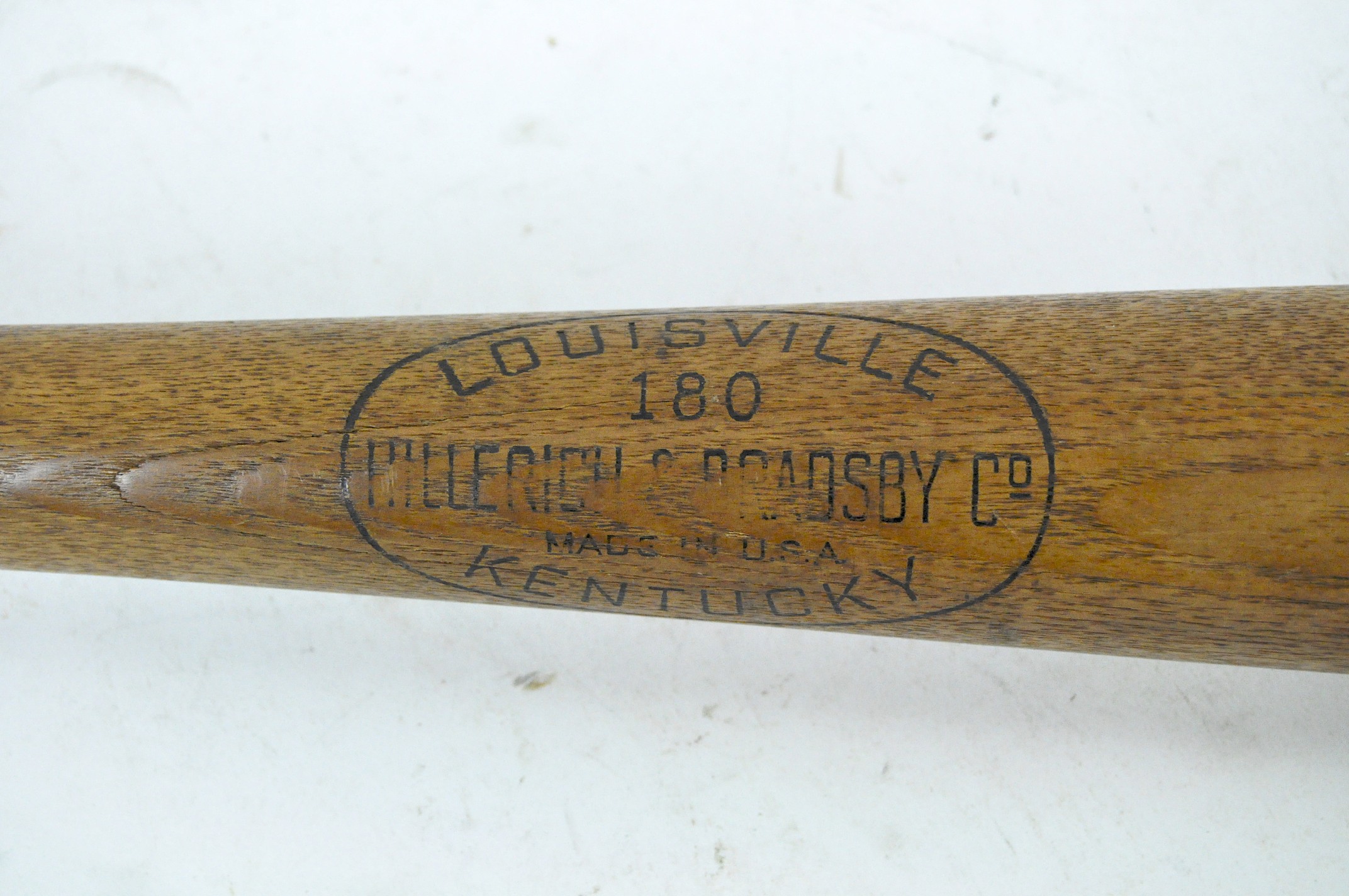 A Hillerich & Bradsby baseball bat, Grandslam Tony Oliva model, and a ball - Image 2 of 2