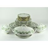 An Alfred B Pearce part dinner service,