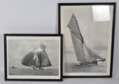 Two Beken of Cowes Ltd maritime prints, of 'Irex' and 'Suzanne', both framed and glazed,