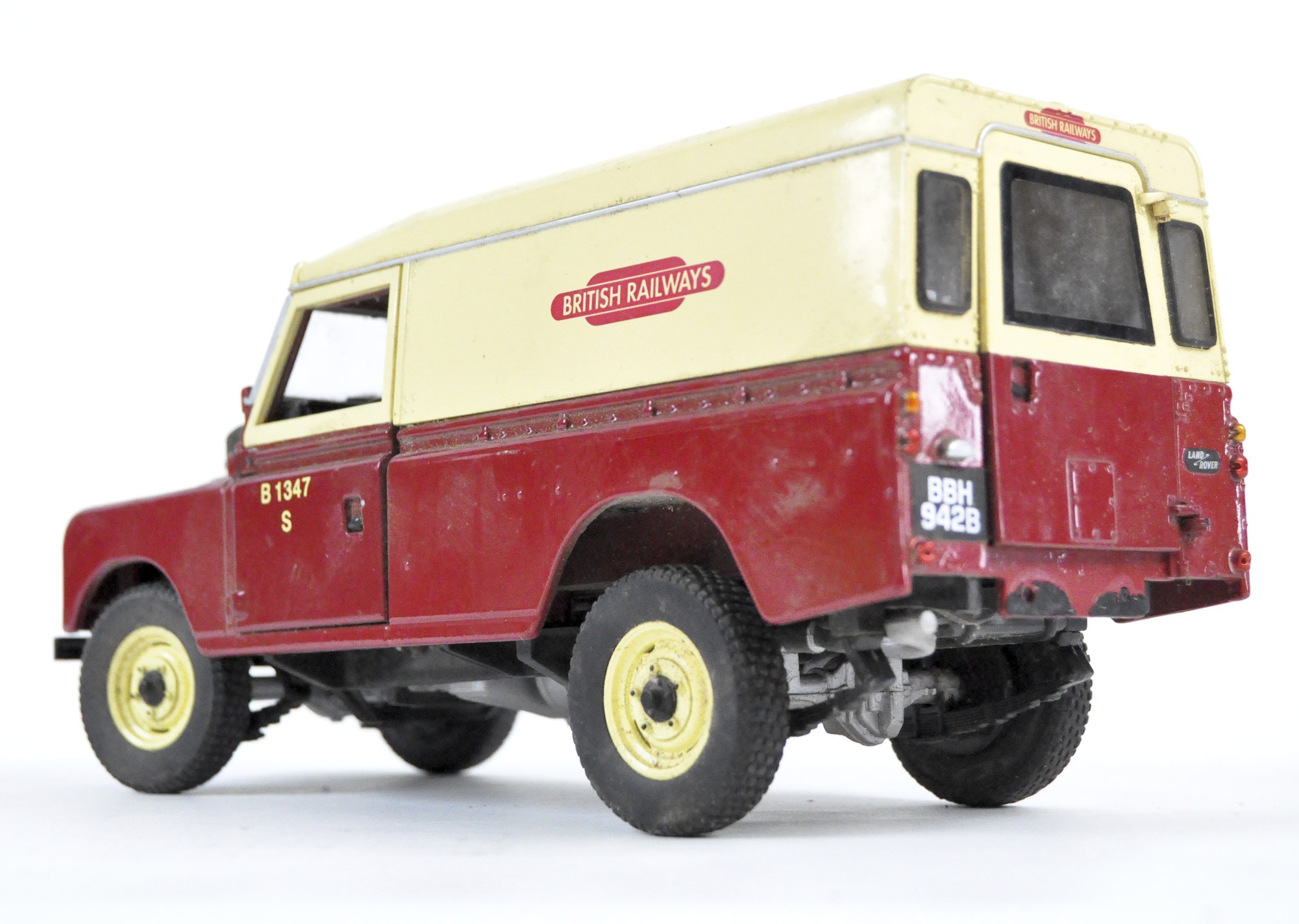 A Universal Hobbies model of a Bristish Railways Landrover, series II, - Image 2 of 2