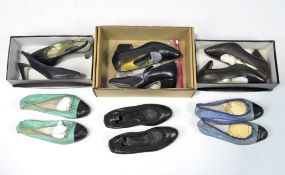 A quantity of designer shoes to include Chanel