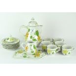 Two part tea services by Aynsley and Villeroy & Boch,
