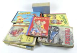 A quantity of 1950s annuals including Topper, Beryl the Peril, Dandy, TV Comic,