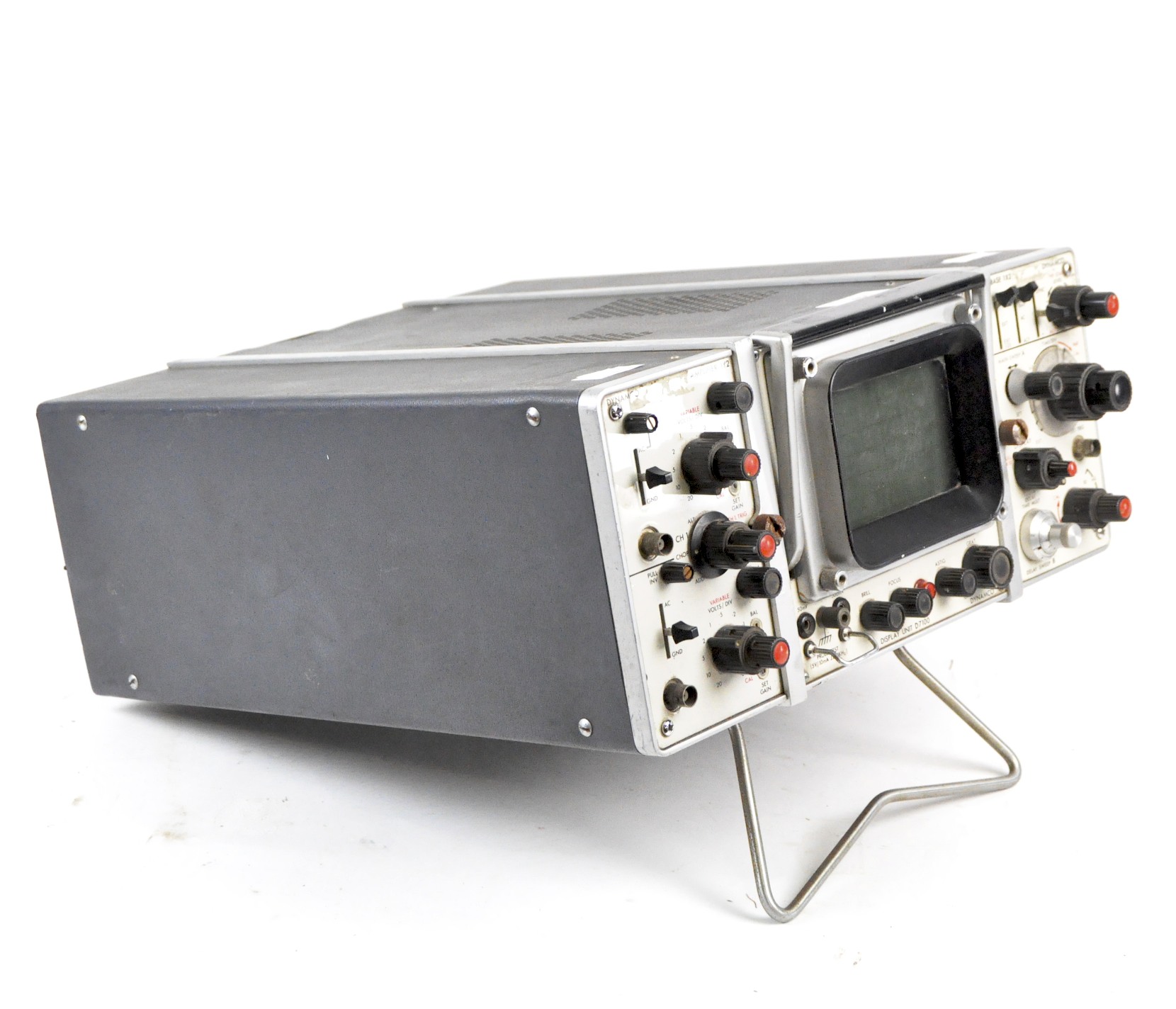 A Dynamco amplifier model no, 1Y2, serial no. 7410, display Unit D7100,