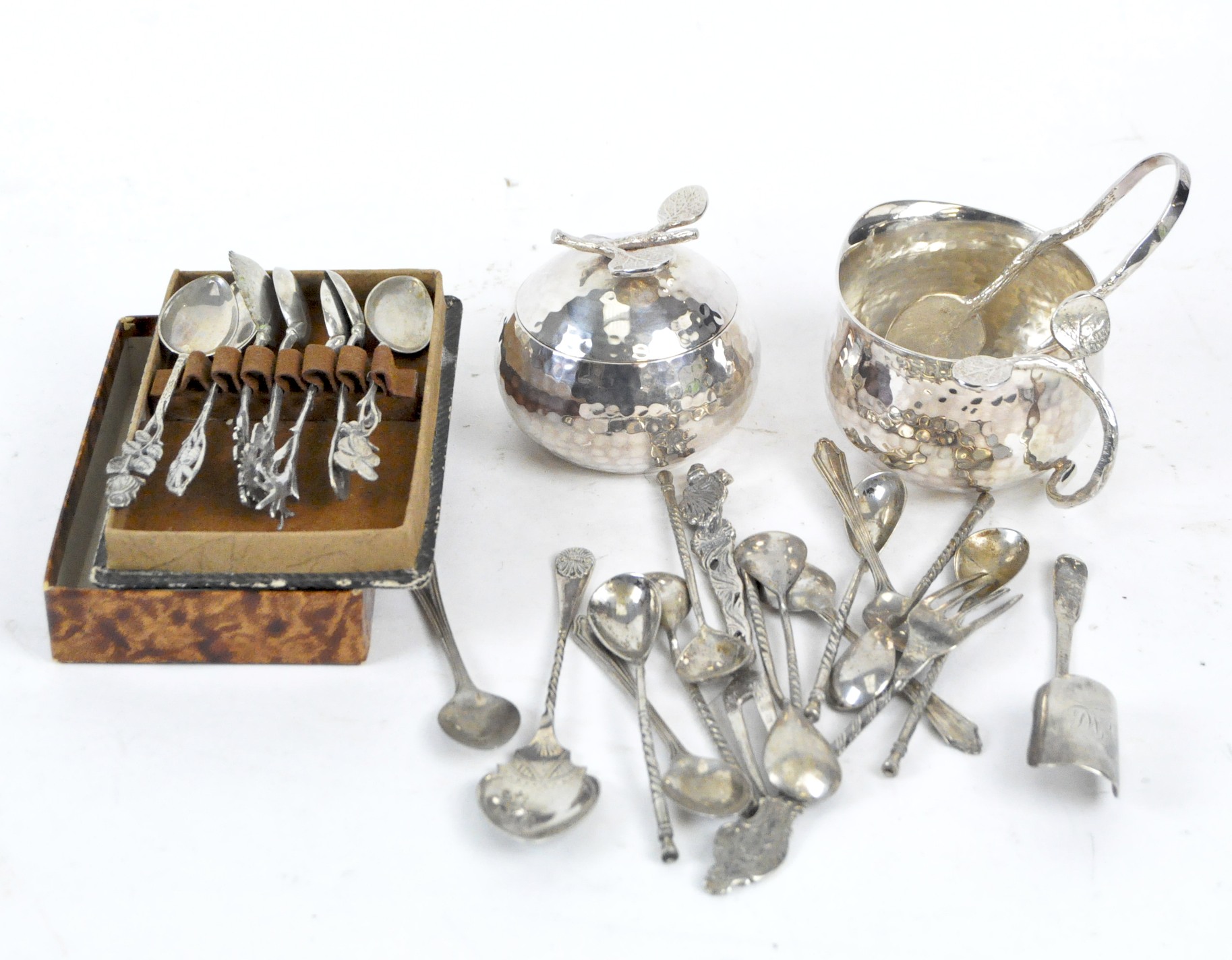 A collection of silver flatware, - Image 2 of 2