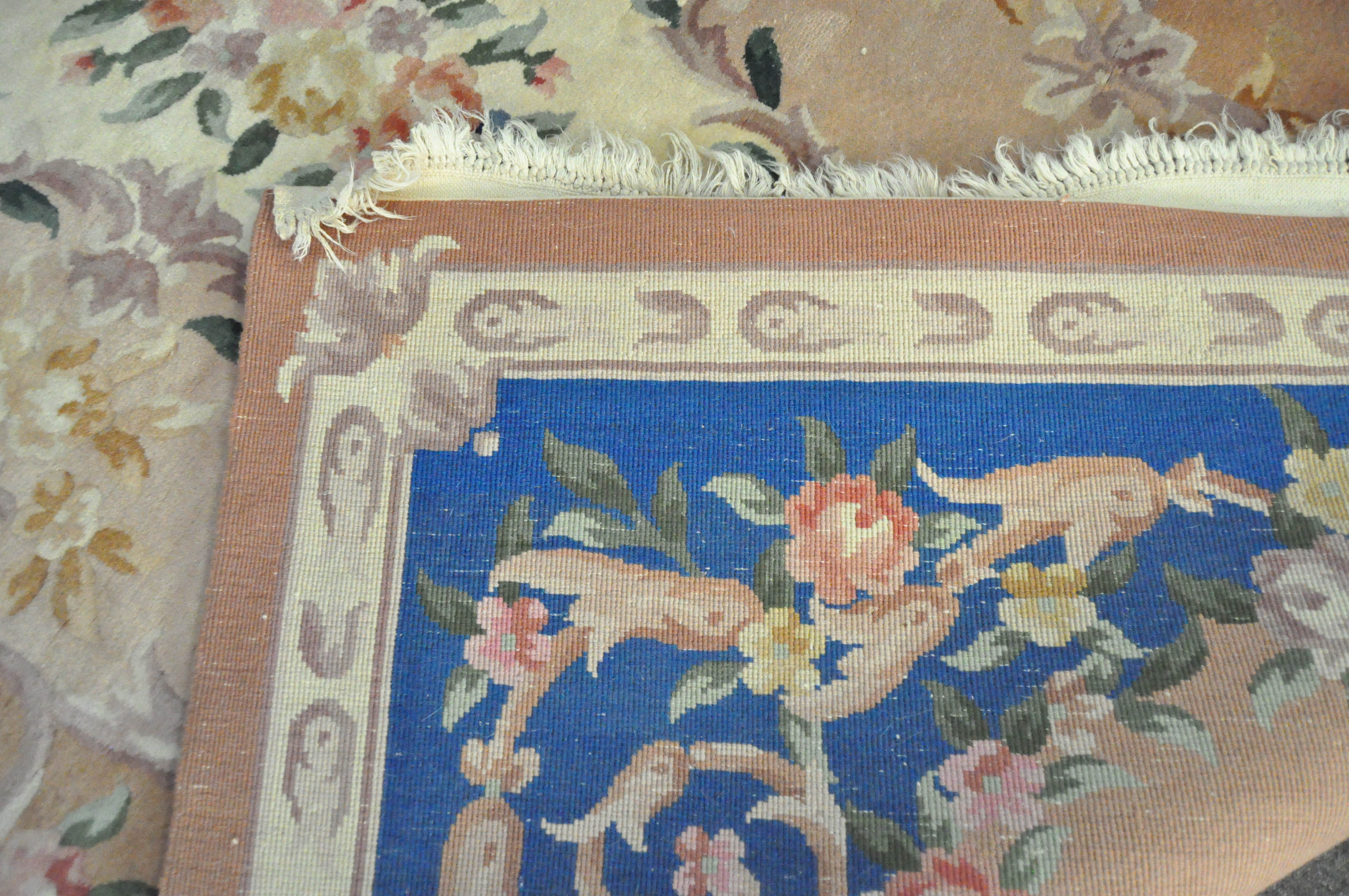 A contemporary Chinese carpet in the 18th century Aubusson style, - Image 2 of 4