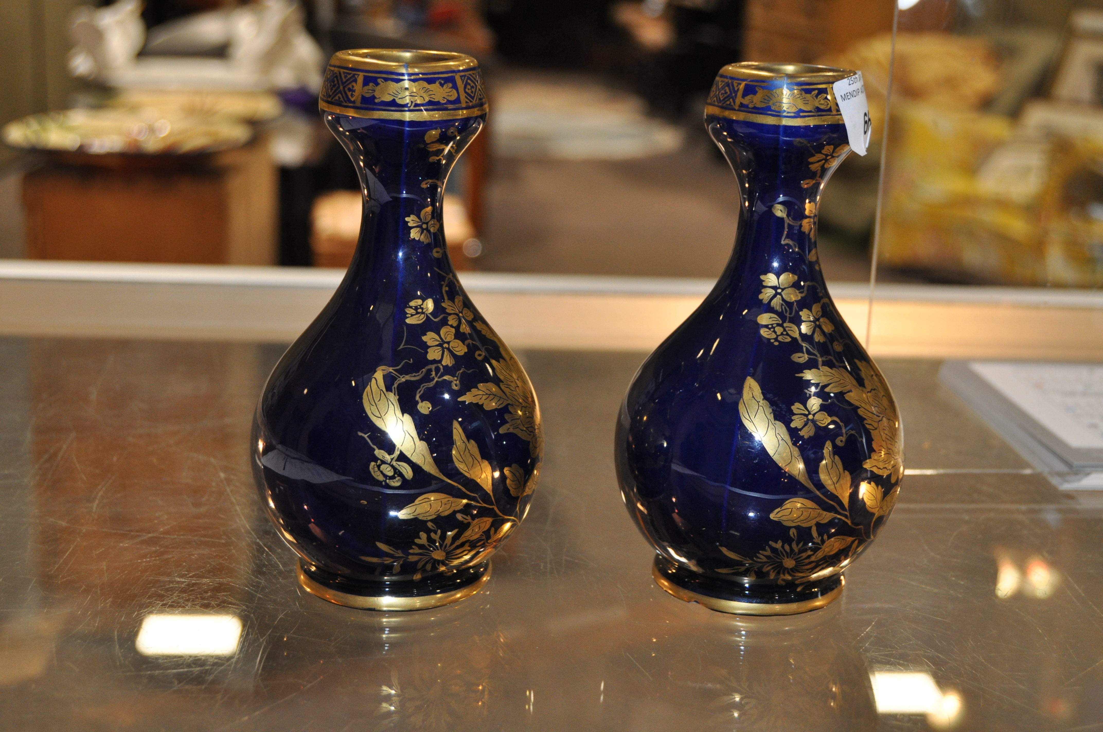 A pair of 19th century Staffordshire glazed ceramic ewers, - Image 4 of 7