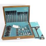 An Oneida Craft canteen of silver plated cutlery, for six people,