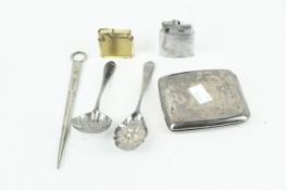 Assorted metal and silver plated collectables,