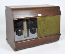 A cased vintage Murphy radio,