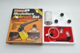 A boxed Humbrol Modellers Airbrush Set