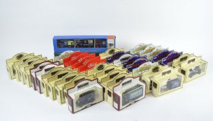 A selection of vintage Lledo and other die cast vehicles,