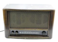 A vintage Ekco radio, model A277,