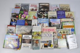 A quantity of books, including reference books relating to art and photography,