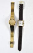 Two gentleman's wristwatches: a vintage Roamer Stingray quartz and a Constant quartz