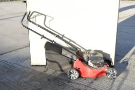 A Mountfield HP414 lawnmower