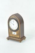 An Edwardian mantle clock,