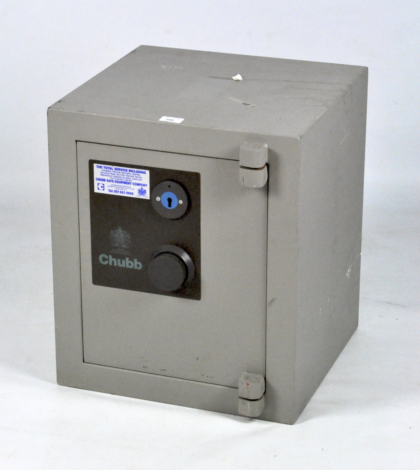 A Chubb personal safe,