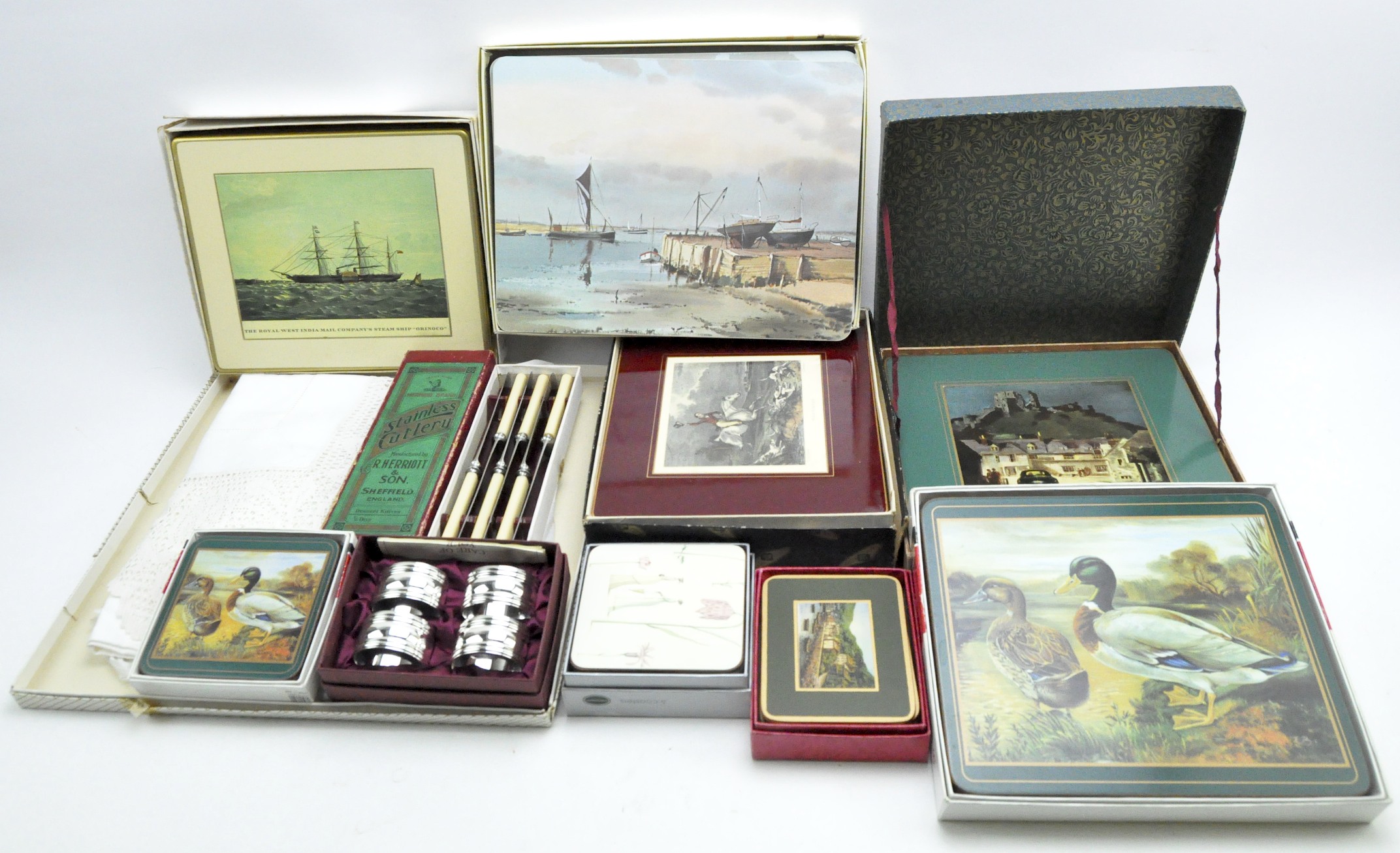 Assorted collectables and silver plate