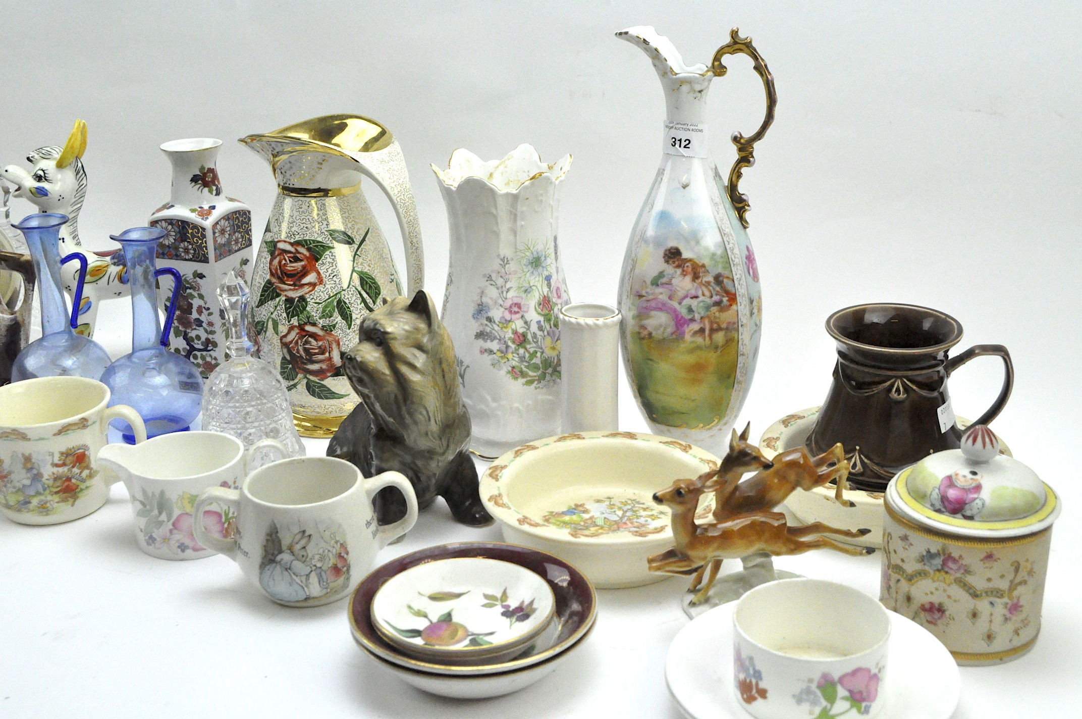 A selection of assorted ceramics and glassware, - Image 3 of 3