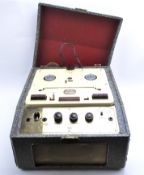 A vintage Winston Thoroughbred reel to reel tape recorder