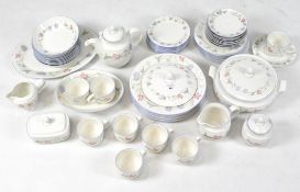 An Expressions Summer Carnival pattern part tea and dinner service