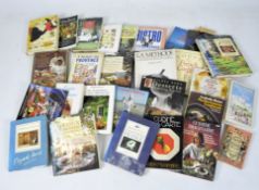 A quantity of vintage cookery books,