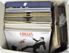 A large quantity of records and other LP's,