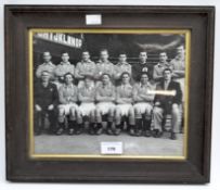 Original photograph of the 1953 Blackpool FA cup winners,