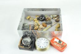 Assorted collectables, to include wade ceramics , clocks and other items.