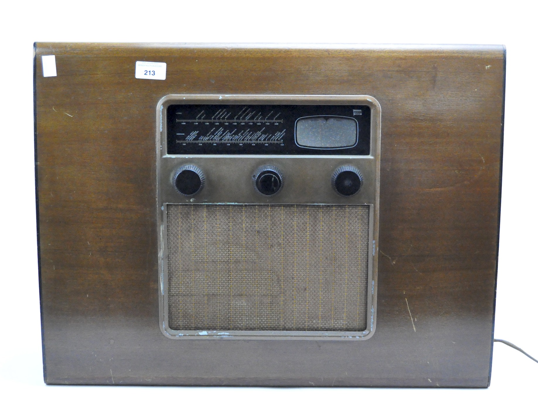 A mid-century Murphy radio,