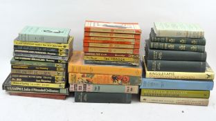 A collection of books,