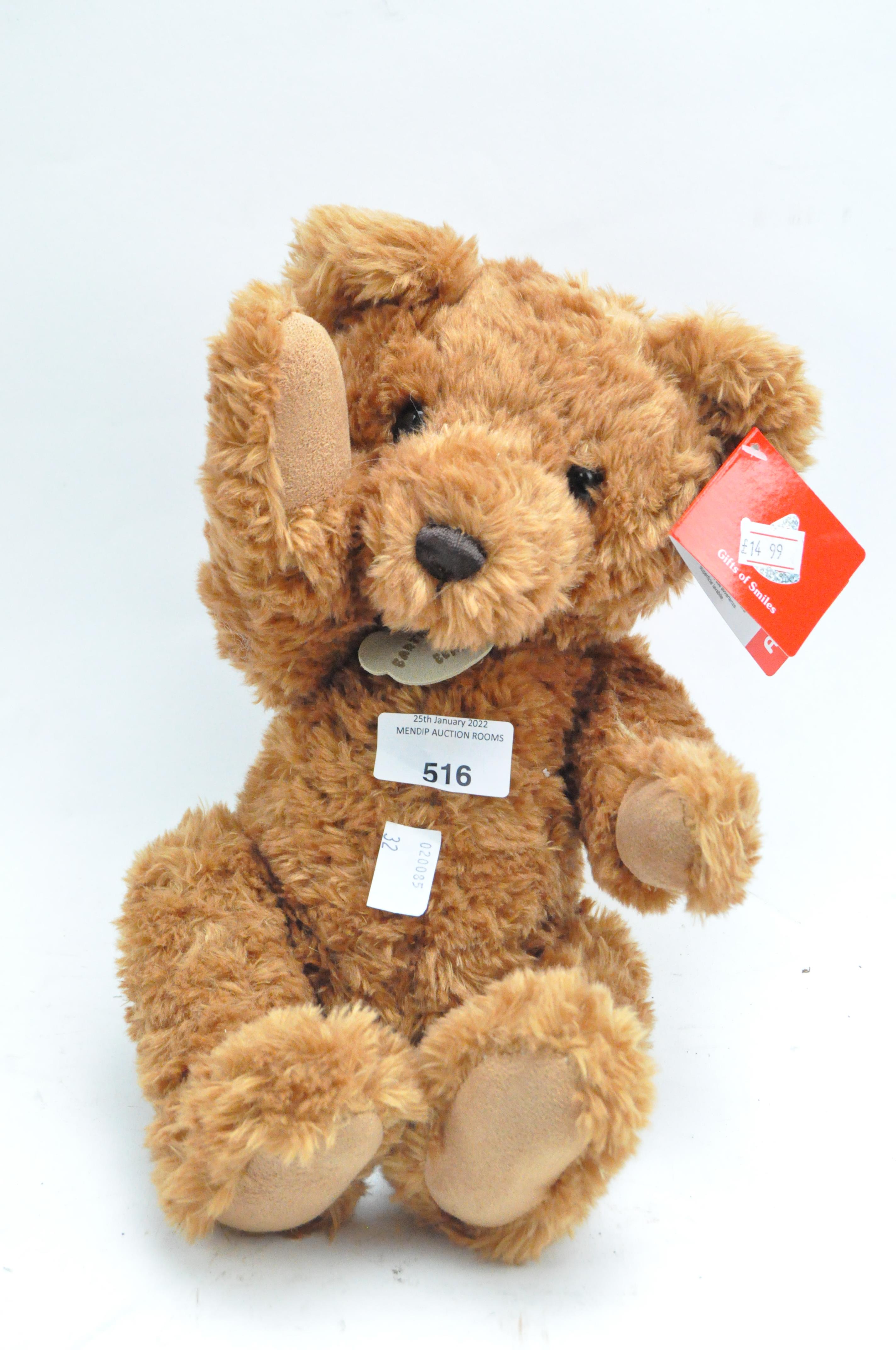 An Aurora World 'Bartholomew Bear' teddy bear,