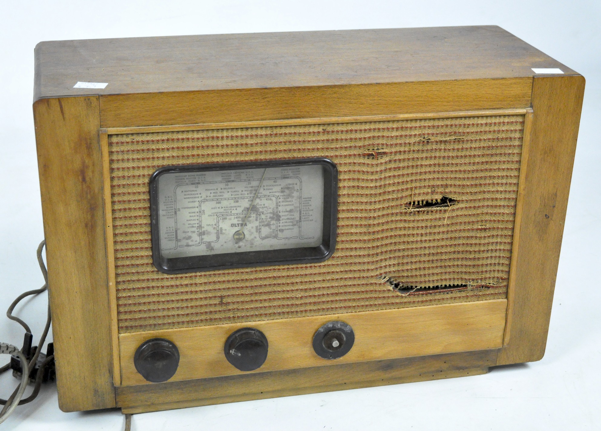 Three vintage radios, - Image 2 of 2