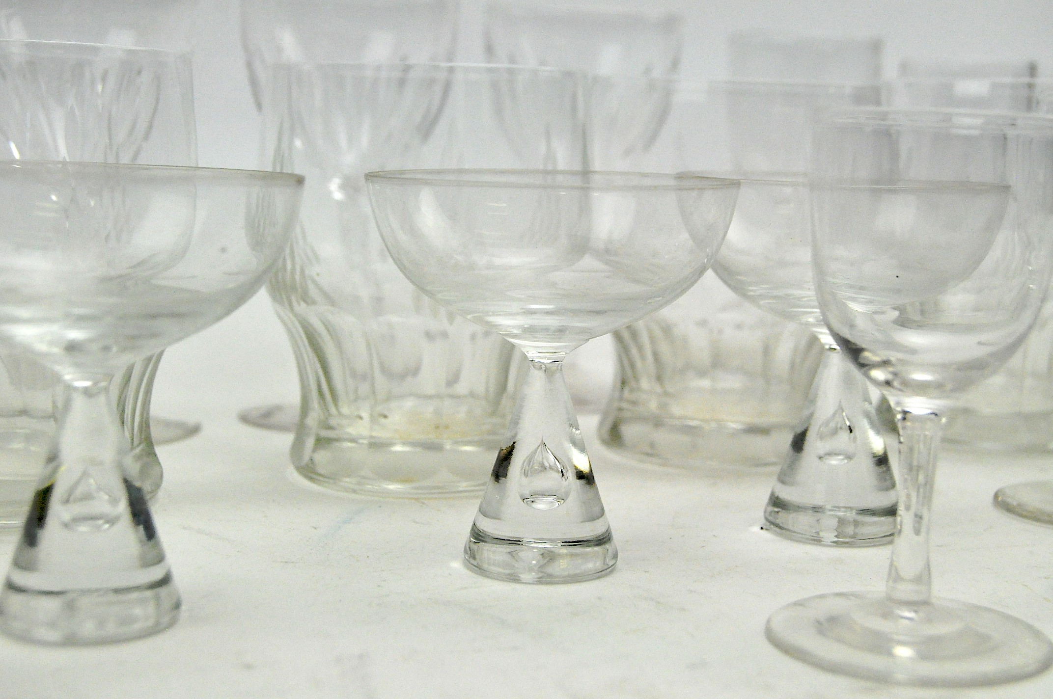 Assorted drinking glassware, - Image 2 of 2