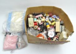 A collection of sewing related items