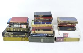 A collection of assorted books,