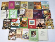 A collection of cookery books,