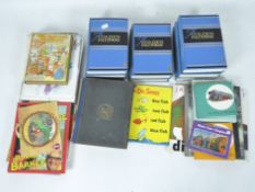 A collection of assorted books,