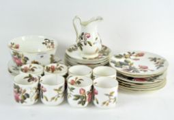 A George Jones & Sons 'Our Roses' pattern teaset,