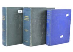 Three books including two copies of 'Concise Universal Biography Encyclopedia',