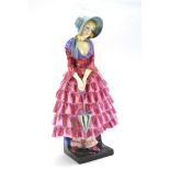 A Royal Doulton Figurine, 'Priscilla' HN1340, height 21.