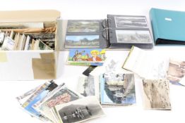 A large quantity of 20th century and later postcards, some used,